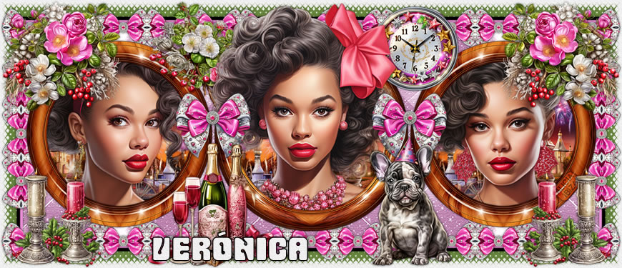 Celebrando Nochevieja veronica