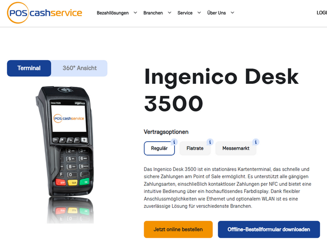Ingenico Kartenterminal