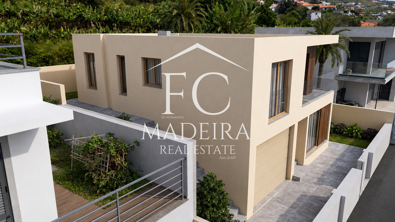 Moradia T3 Contemporânea com Jardim e Garagem na Bemposta