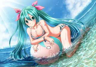 konachan-com-183403-aqua-eyes-aqua-hair-barefoot-bikini-breasts-cleavage-hatsune-miku-long-hair-oolo