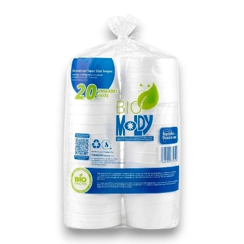 Termopac Envases Con Tapa 32 Oz Bio  20/1