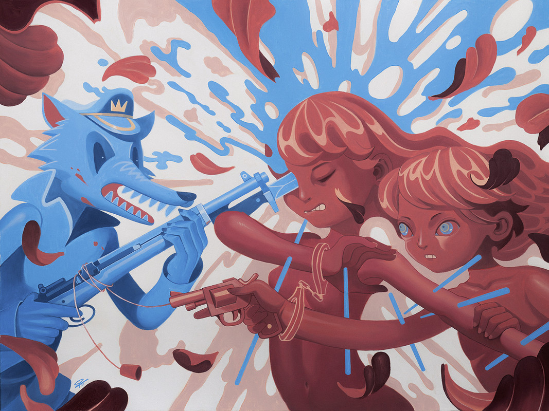 DCG_Bobby-Leash__-Dont-You-Dare-_-2020_Oil-on-Linen