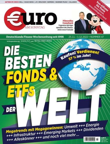 Cover: Euro am Sonntag Finanzmagazin No 47 vom 25  November 2022
