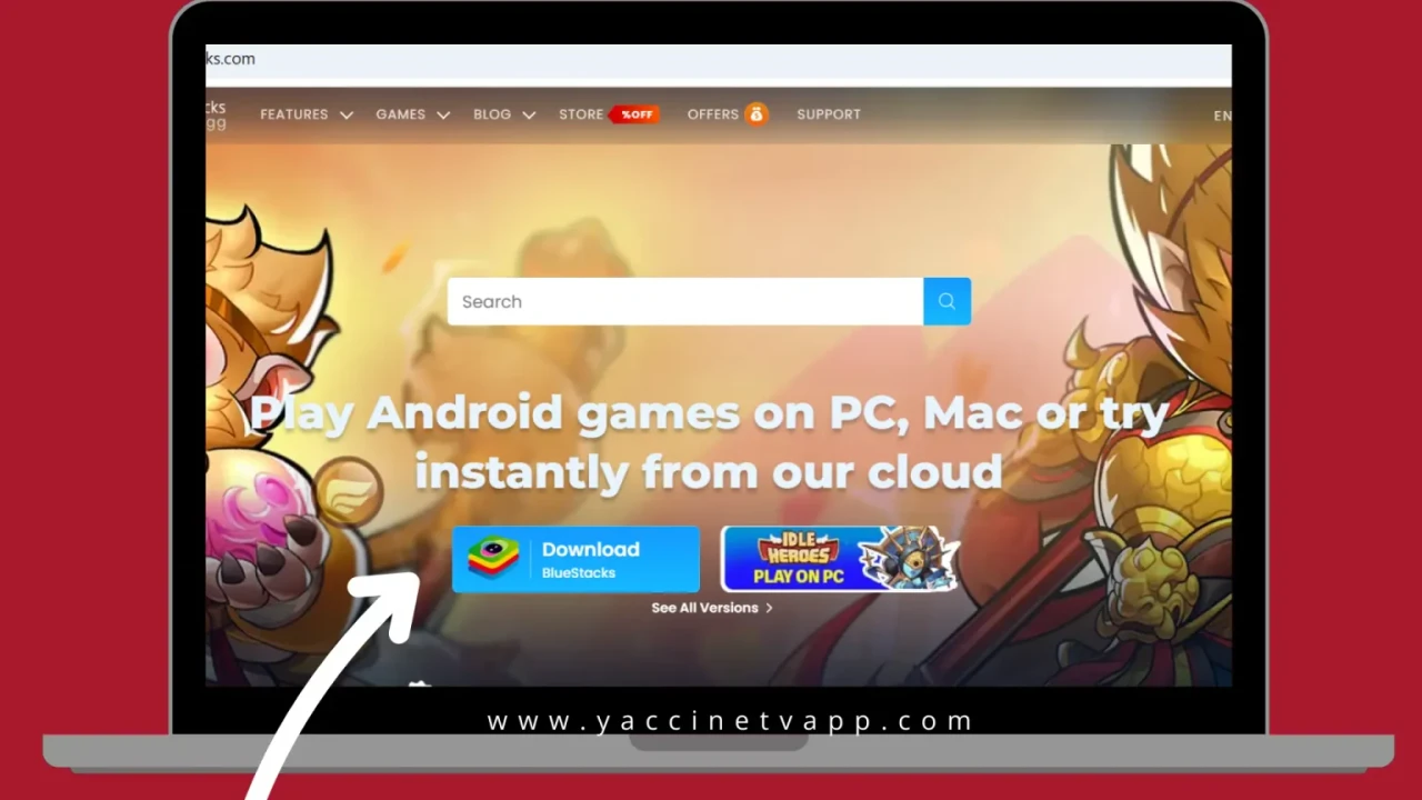 Download an Android emulator for Yacine TV on PC