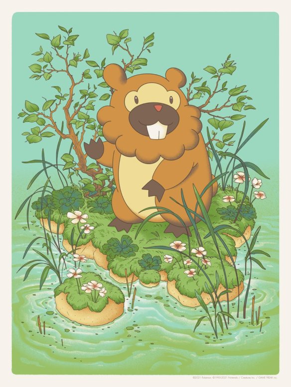 mondo-bidoof-print-by-nicole-gustafsson.