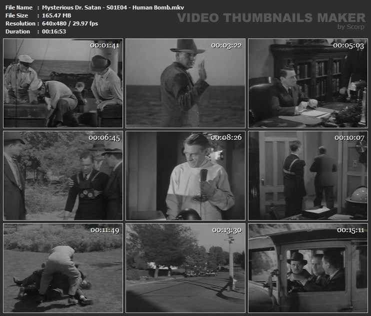 Mysterious Dr. Satan - S01E04 - Human Bomb.mkv