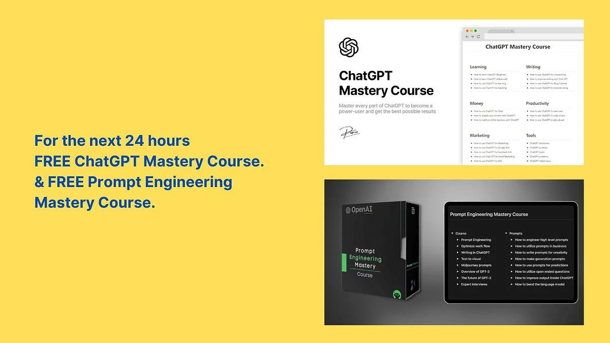 Master ChatGPT 4 | Ultimate ChatGPT Prompt Writing course