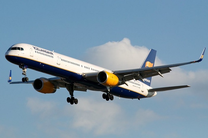 Ilustrasi maskapai Icelandair.