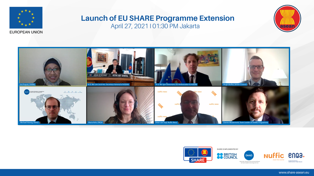 SHARE Programme Extension Launch Event