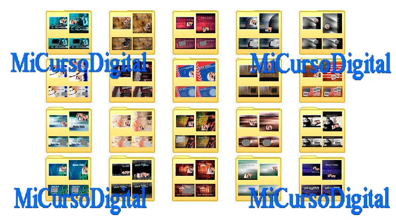 Mega Pack Coleccion Backgrounds Fondos Edicio Video Profesional