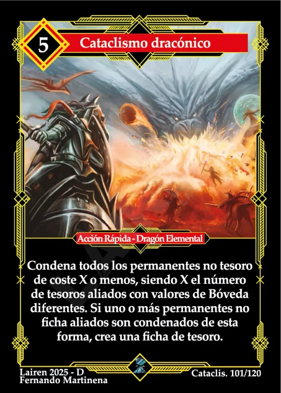 CATACLISMO DRACONICO