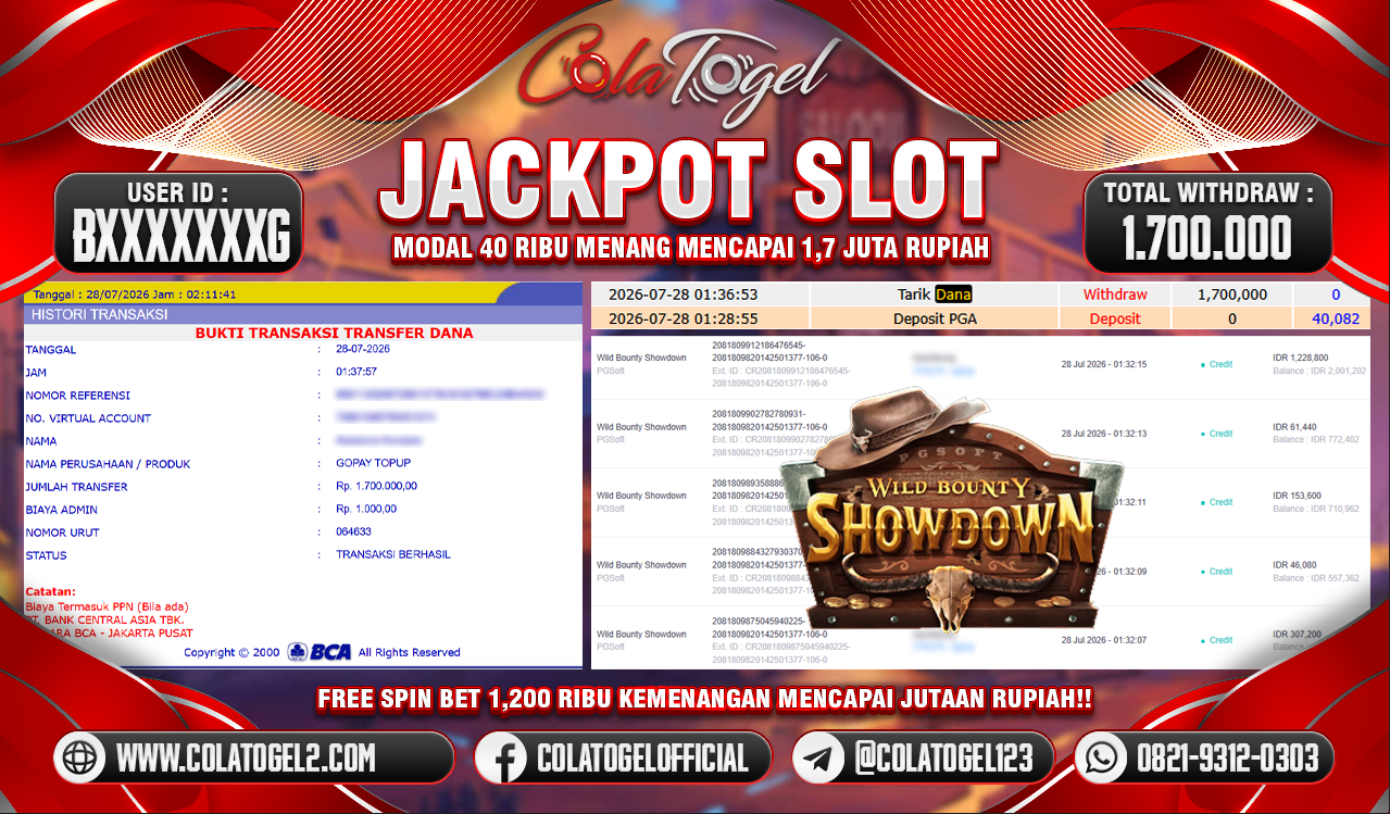 JACKPOT SLOT GACOR!!