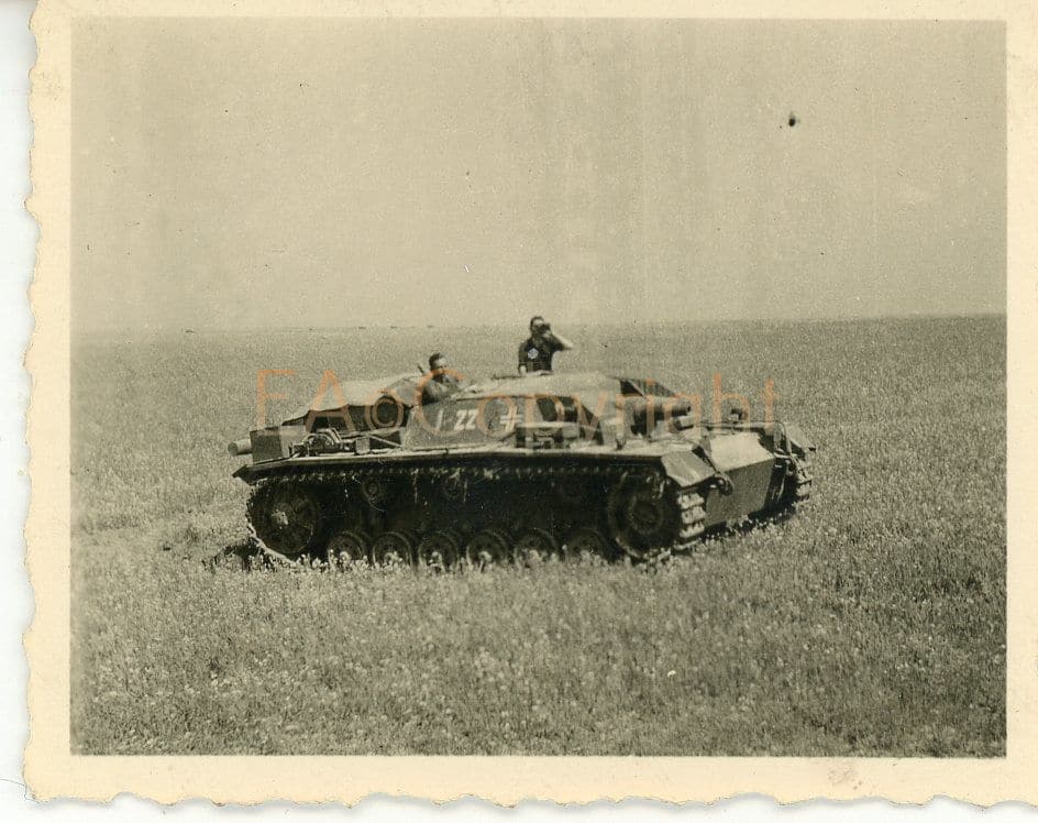 StuG Batterie Sturmgeschütz Panzer Tank Russland