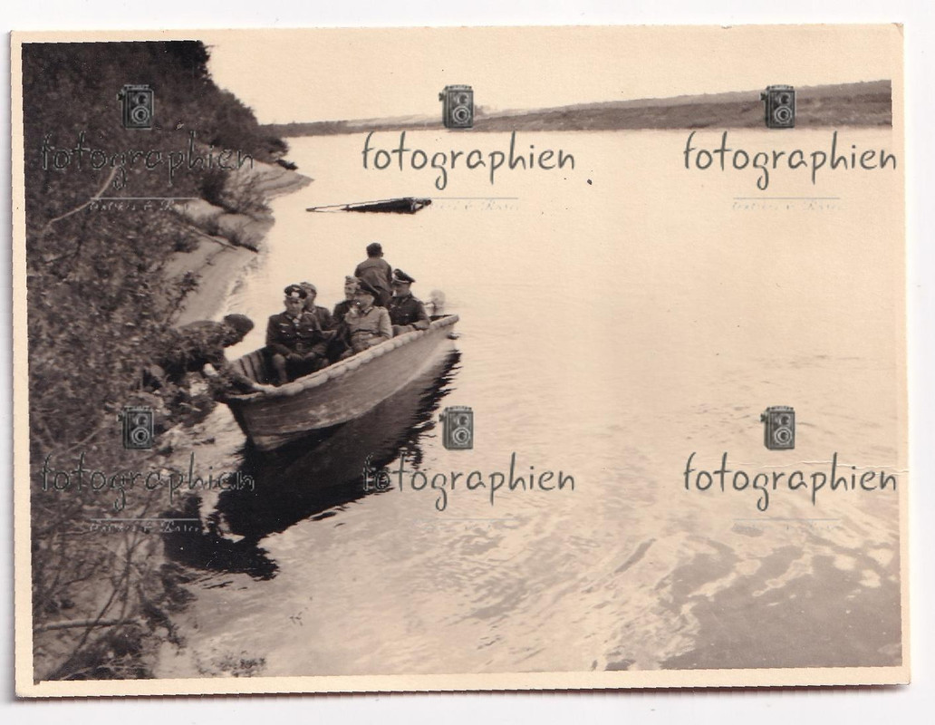 org. Foto Russland Düna bei Welisch Generalfeldmarschall von Kluge 1942 (2)