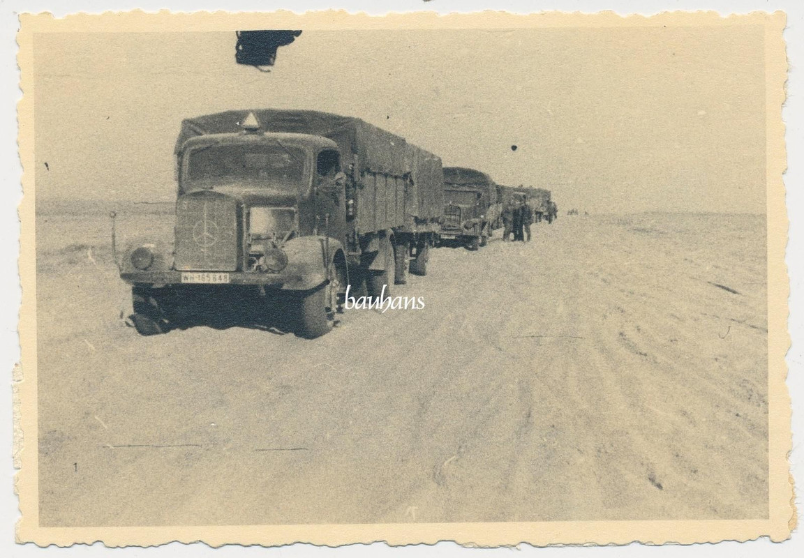 Frankreich-Küste LKW-Mercedes Benz -Wehrmacht