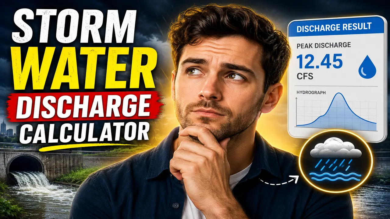 Storm Water Discharge Calculator Online Toolhox