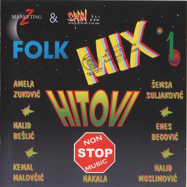 Razni Izvodjaci 1996 - Folk Mix 1 Folk-Mix-1-1996-Prednja-1
