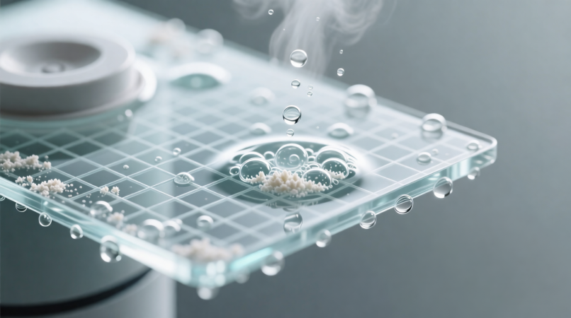 Чистка ультразвуковой пластины увлажнителя