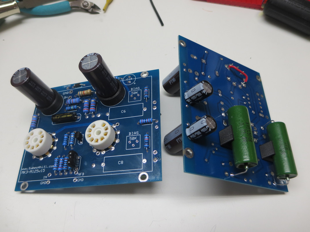 M-125 Build - Page 2 Pre-Amp-stuffed