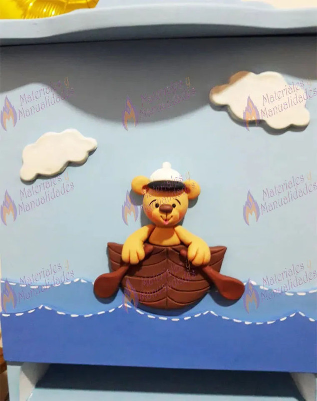 Cortador de metal nubes babyshower