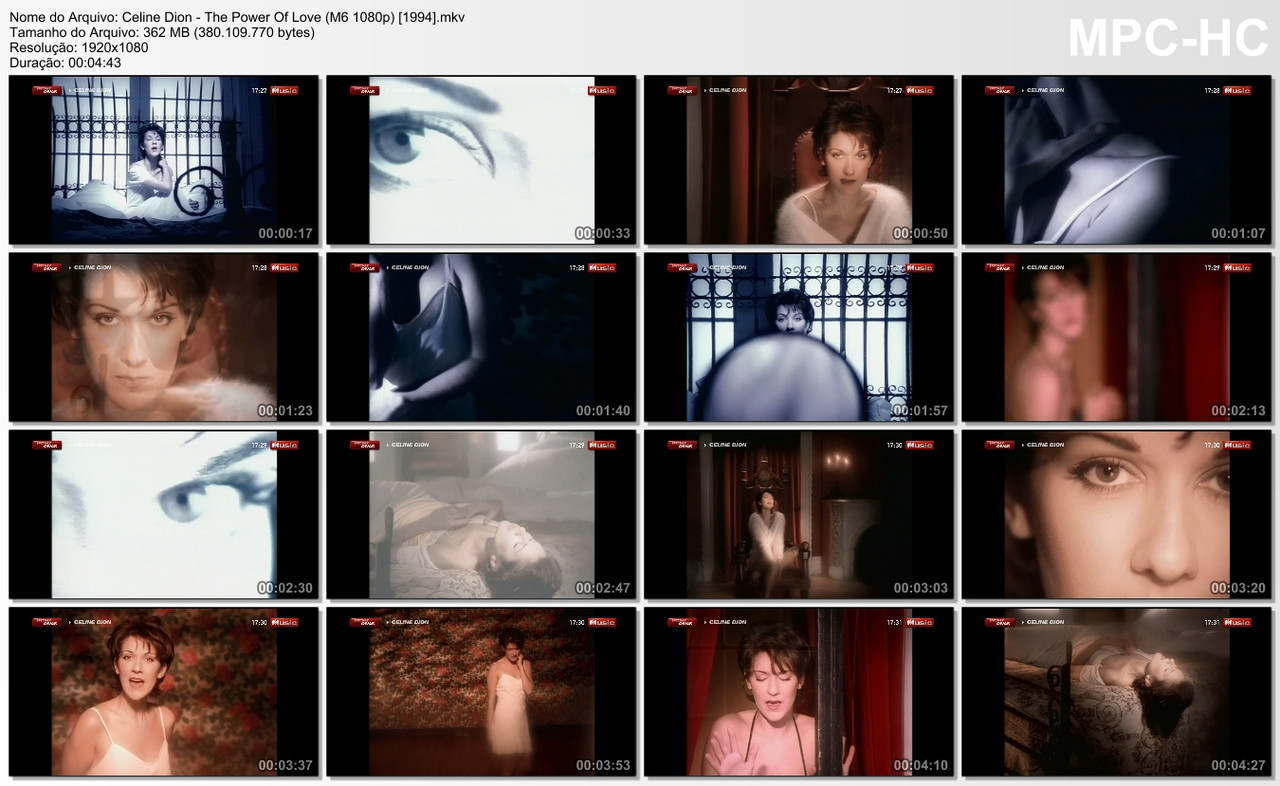 Celine Dion - The Power Of Love (M6 1080p) [1994]