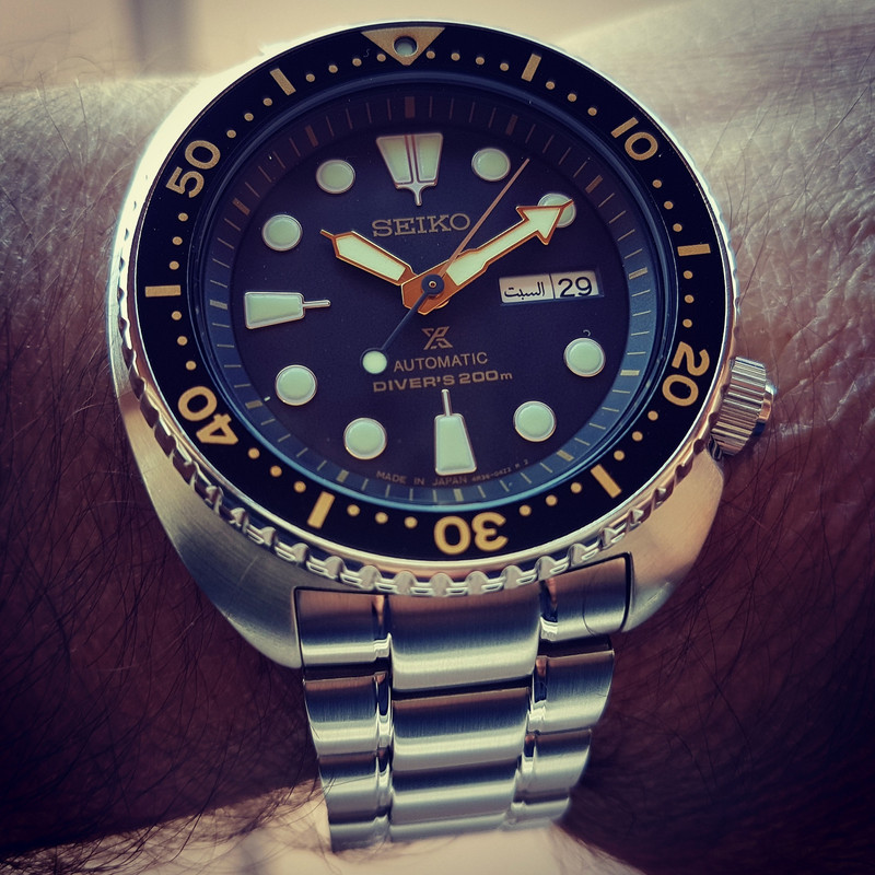 Seiko Prospex SRP775 'Turtle' Cal. 4R36 Auto 200M (3)