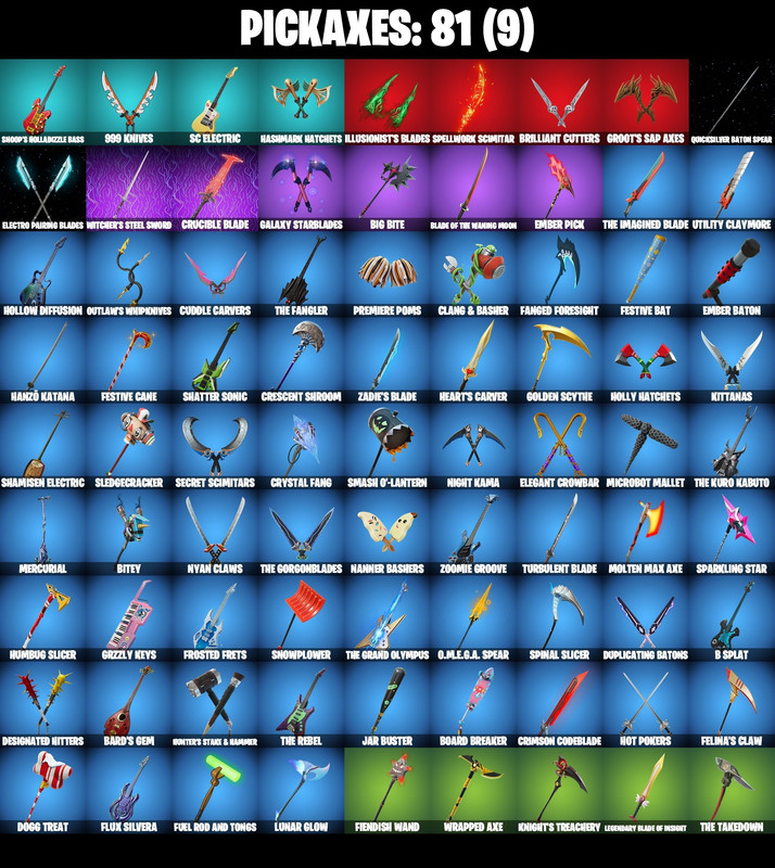 pickaxes comp