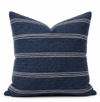 Casablanca Indigo Moroccan Pillow