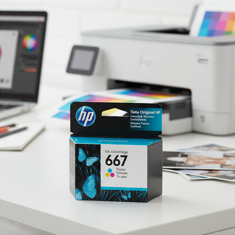 Impressão colorida de alta qualidade com cores vibrantes