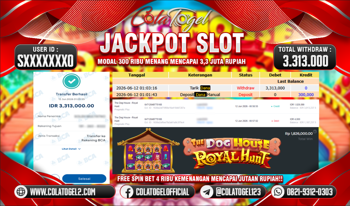 JACKPOT SLOT GACOR!!