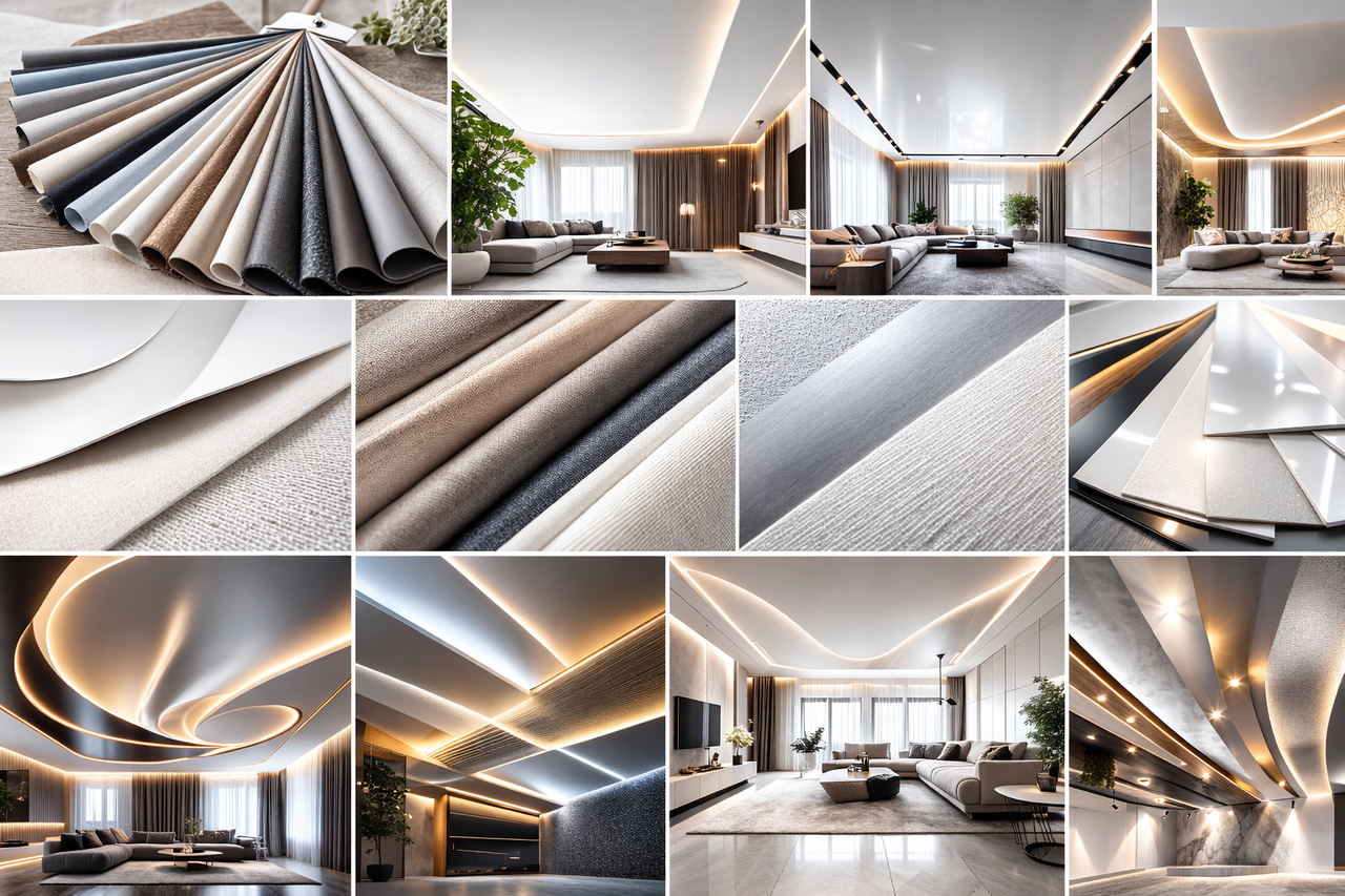 Безщелевой потолок