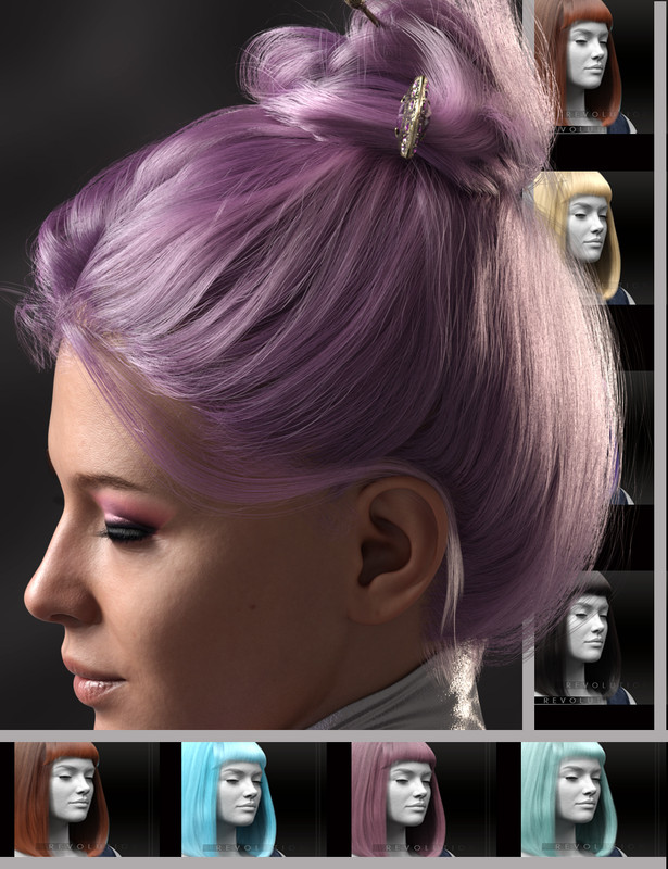 Revolution – Omni Shader Presets For Strand Based Hairs