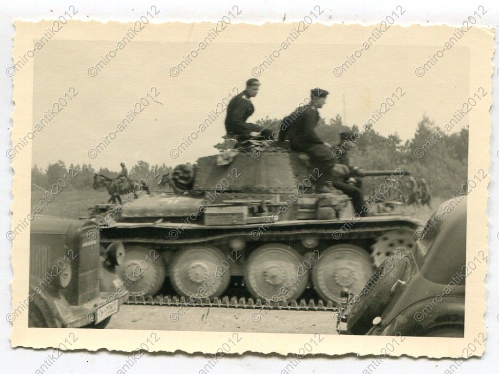 Foto, Wehrmacht, Panzerkampfwagen 38 (t), Vormar
