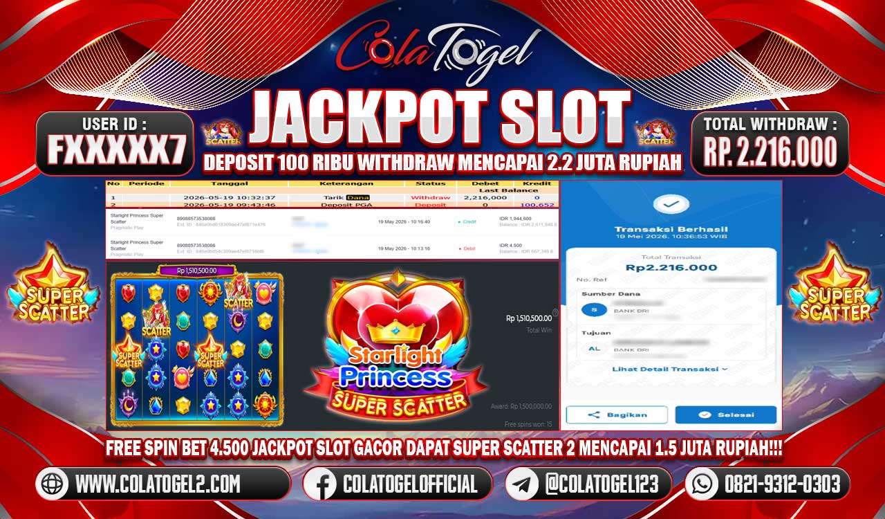 JACKPOT SLOT GACOR!!