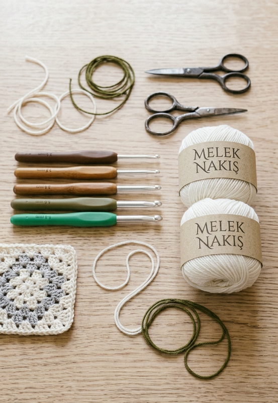Melek Nakis Crochet Minimalista