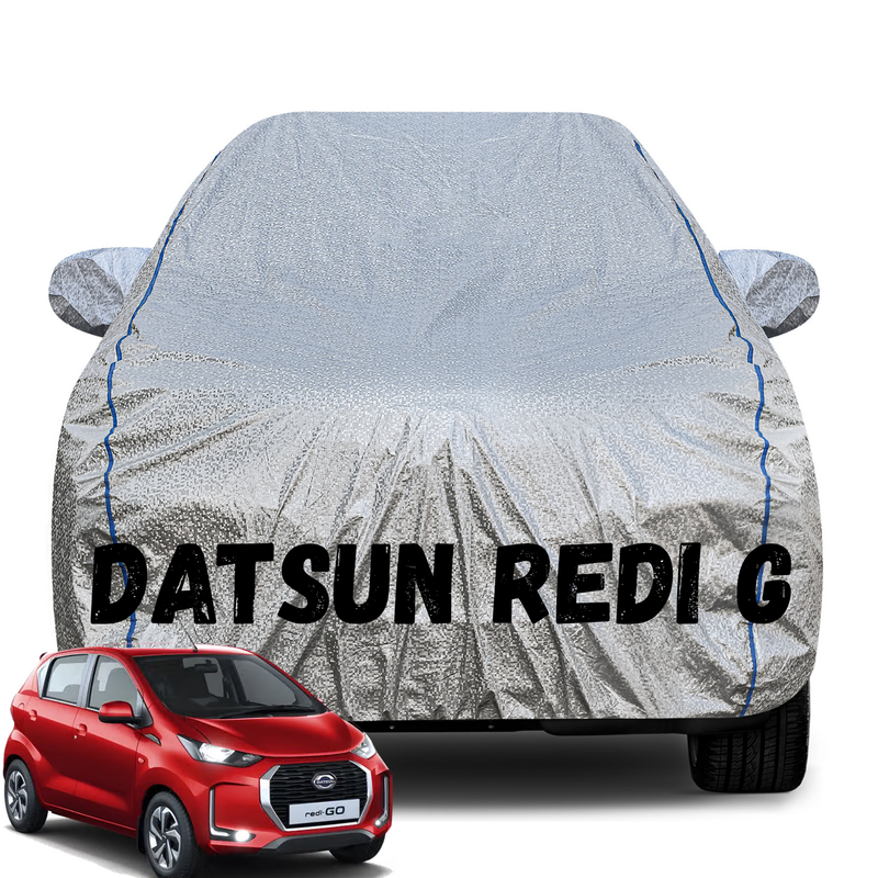 Datsun Redi Go Silver Car Cover
