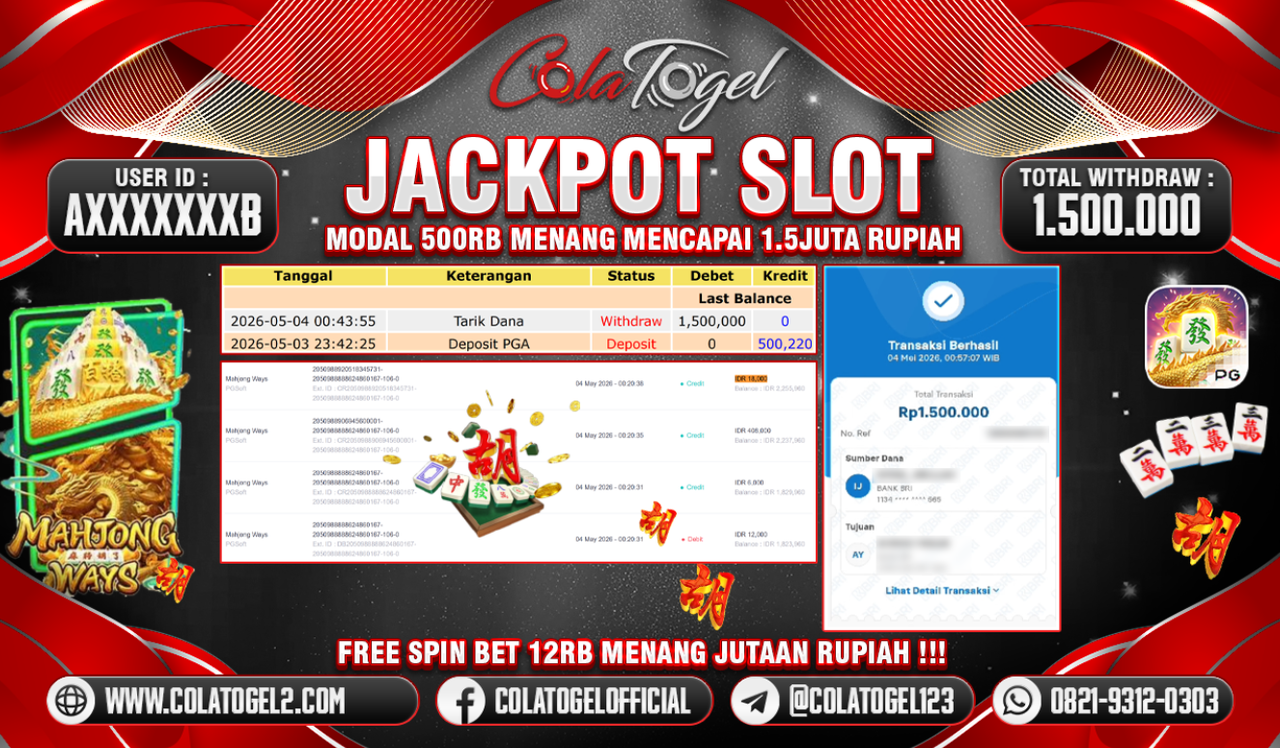 JACKPOT SLOT GACOR!!