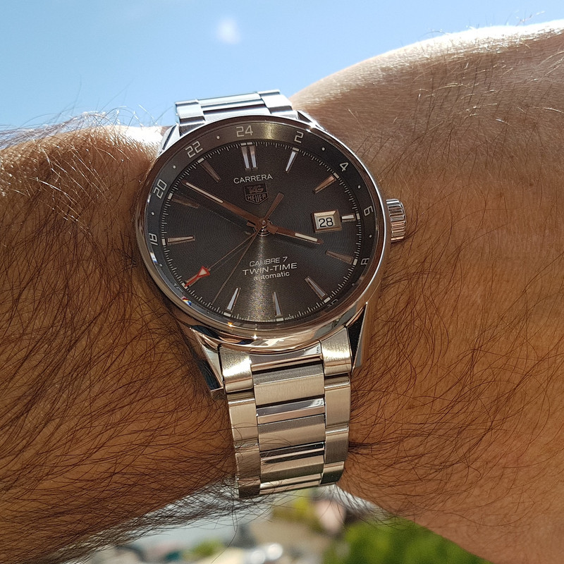 Tag Heuer Carrera Twin Time 41mm Caliber 7 WAR2012 (1)