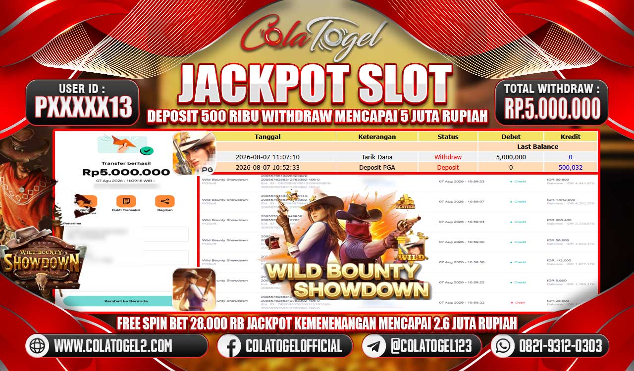 JACKPOT SLOT GACORR!!