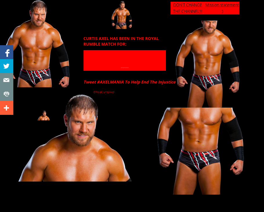 Curtis Axel Royal Rumble 2015