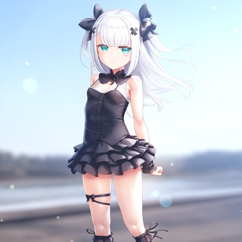 1girl, ks (xephyrks), NDGD, ohlia, {kobayashi ritz}, reoen, {{{outdoors, photo b s-808396133