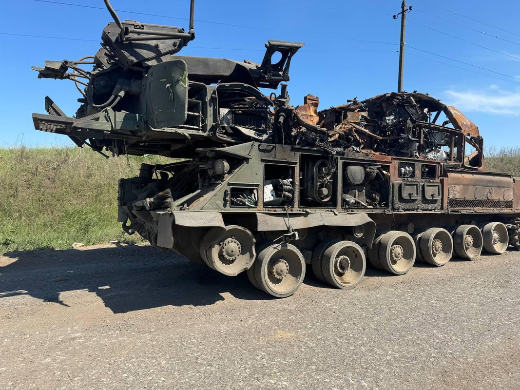 1034 9A317 TELAR (for 9K317 'Buk-M2') destr 08 05 24