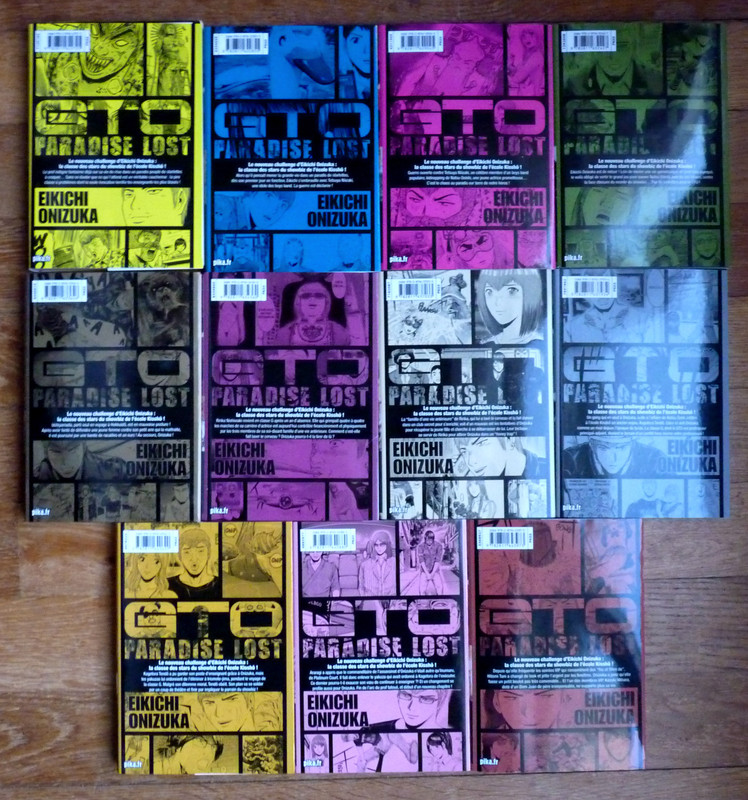 MANGA GT0 paradise lost série complète 2