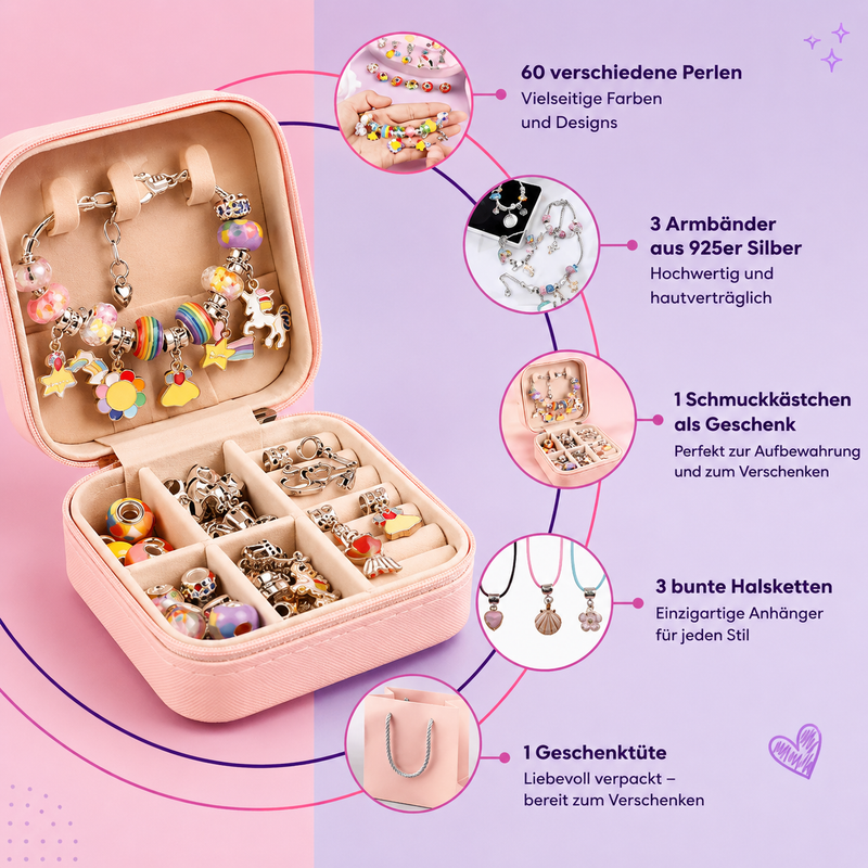 Kit Princess – Das perfekte Schmuck-Geschenk für deine Enkelin mit 67 Teilen
