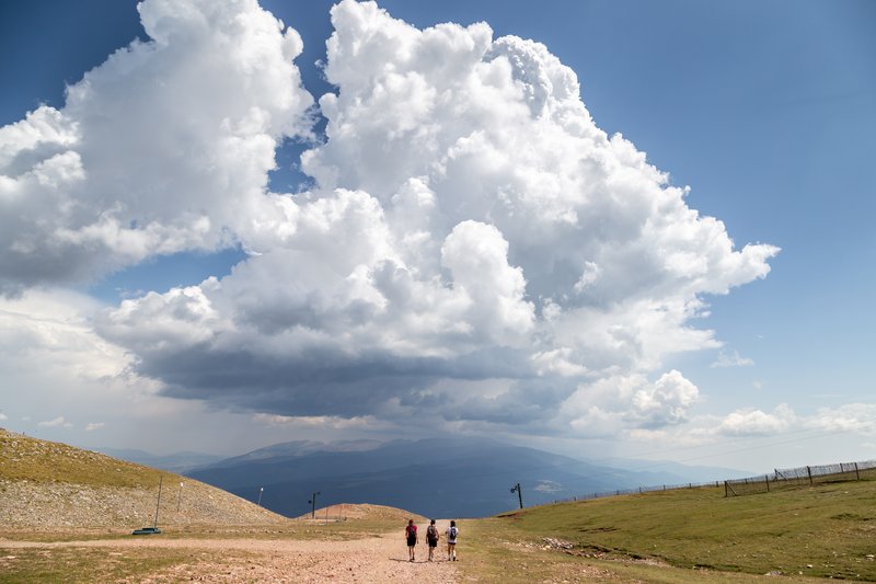 LA MOLINA CON EL TELECABINA. El NIU DE L’ÀLIGA. - CERDANYA: ESTANYS MALNIU, LA PERA, BULLOSES (10)