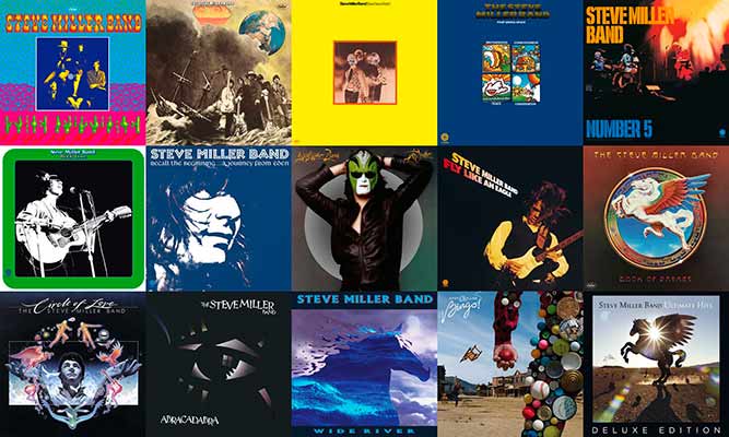 Steve Miller Band - 15 Albums (1968-2019) [Hi-Res] [Official Digital Release]