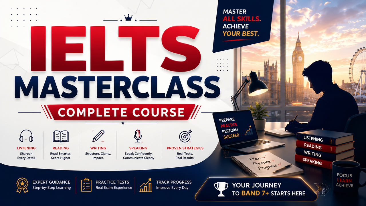 IELTS Masterclass — Complete Course