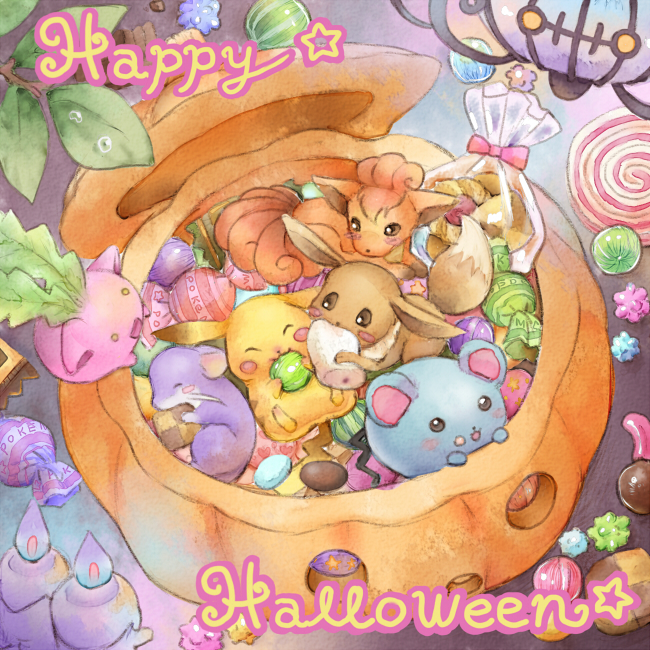 pikachu-eevee-litwick-chandelure-vulpix-