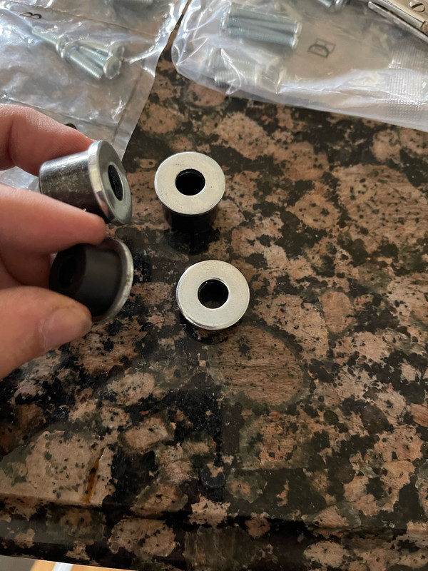 5 Glued spacers to washers — Postimages