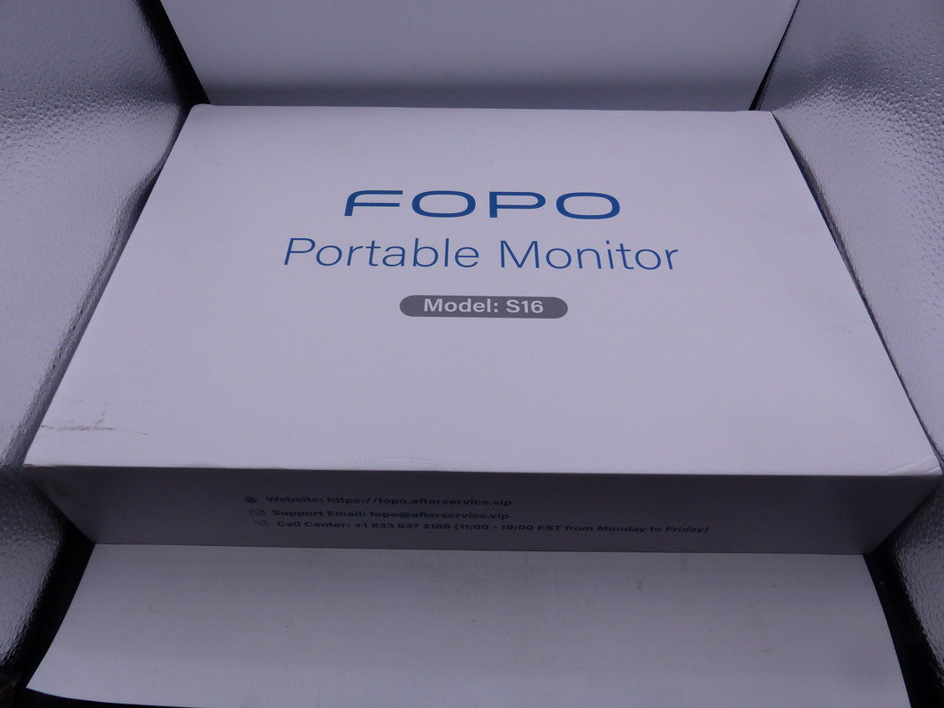 FOPO S16 13.3" TRIPLE PORTABLE FHD LAPTOP SCREEN EXTENDER 1080P